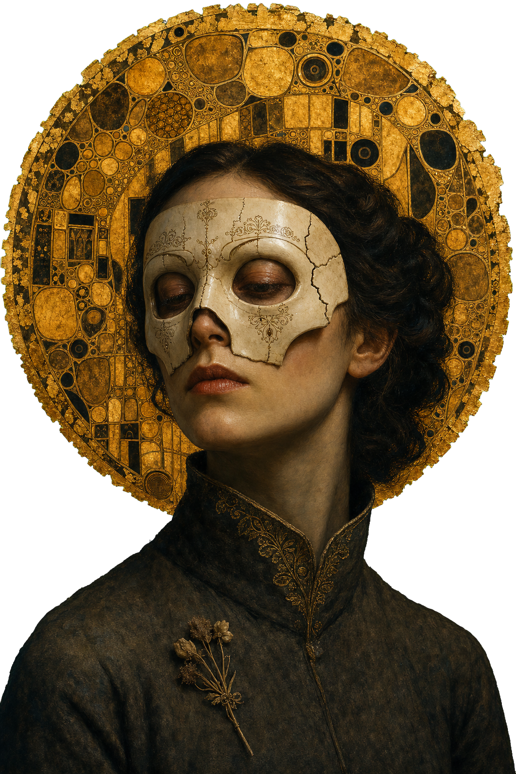 Gold Halo Portrait