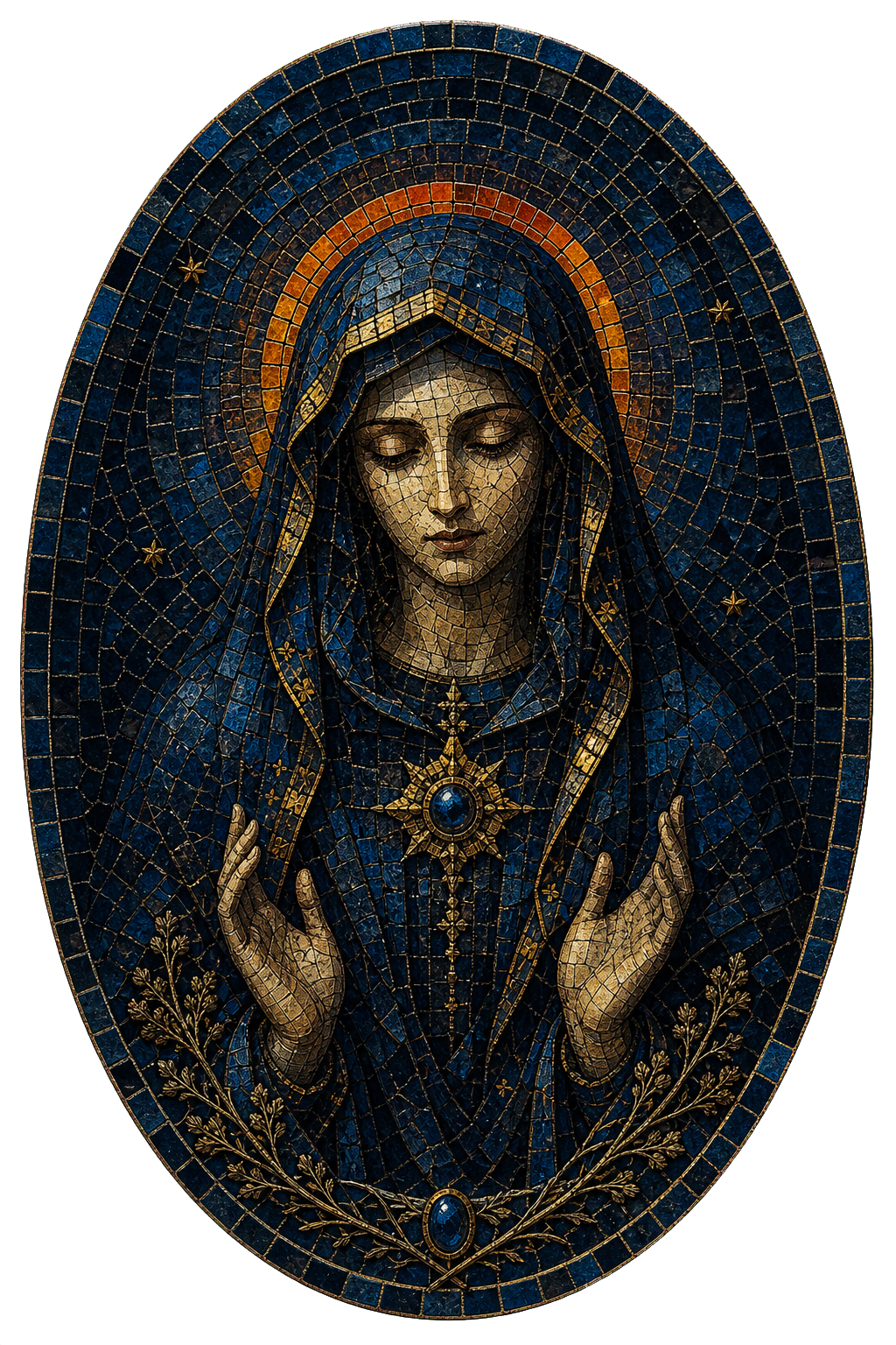 Mosaic Madonna